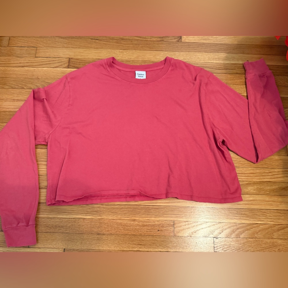 Outdoor Voices Coral T-Shirt